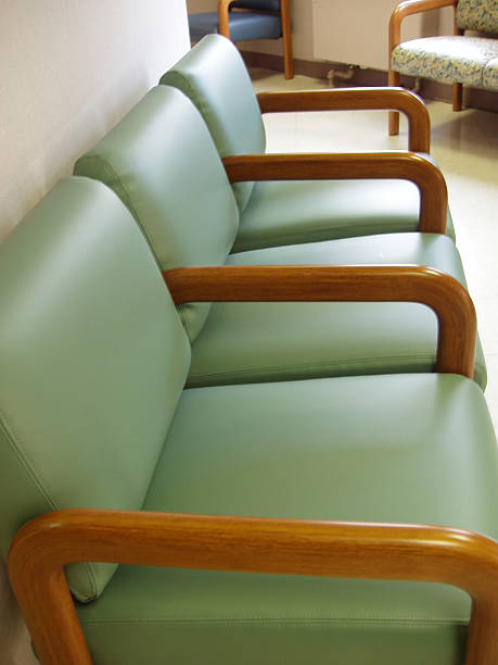 Waiting Room - Seating stock photo