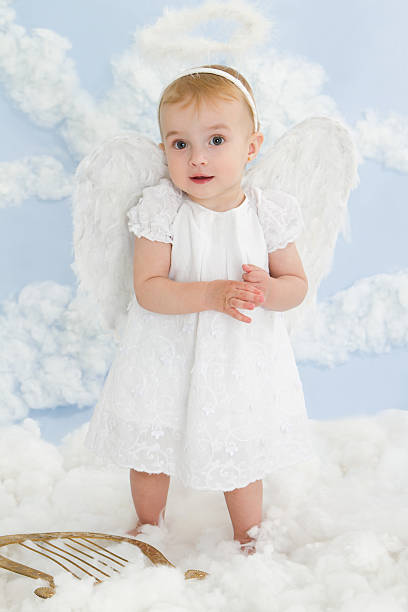 istock Adorable little angel 184113787
