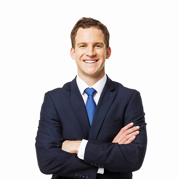 istock Handsome Young Businessman - Isolated 184114135