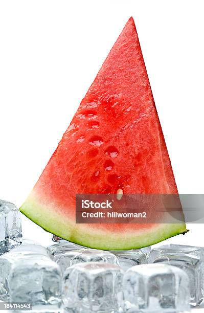 Cool Watermelon Stock Photo - Download Image Now - Watermelon, White Color, Cold Temperature