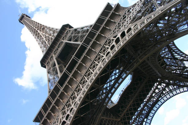 Eiffel tower 4 stock photo