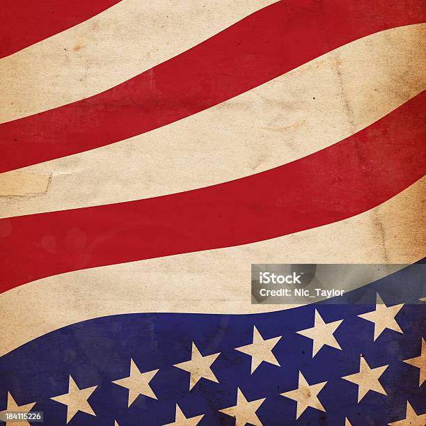 Patriotic Background Paper Xxxl Stock Photo - Download Image Now - American Culture, American Flag, Art