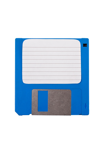 Floppy disk , isolated on white