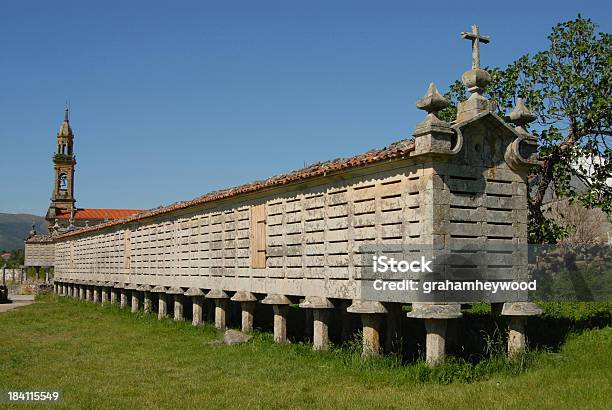 Galician Grain Store Stock Photo - Download Image Now - 18th Century, 18th Century Style, Agriculture