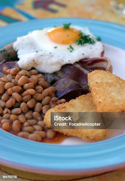 Einfarbige Frühstück Stockfoto und mehr Bilder von Bohne - Bohne, Ei, Englische Kultur