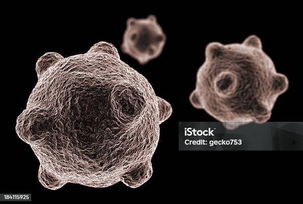 Bacterias Foto de stock y más banco de imágenes de Microscopio electrónico - Microscopio electrónico, Electrón, Bacteria