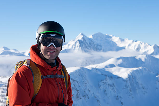 istock Happy male skier 184115960