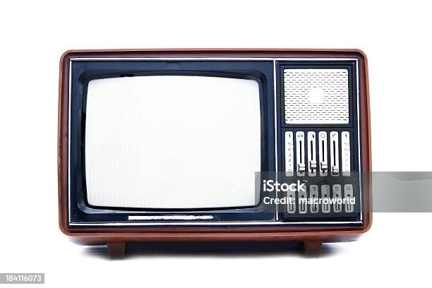 Retro Televisor Foto de stock y más banco de imágenes de Televisión - Televisión, El pasado, Historia