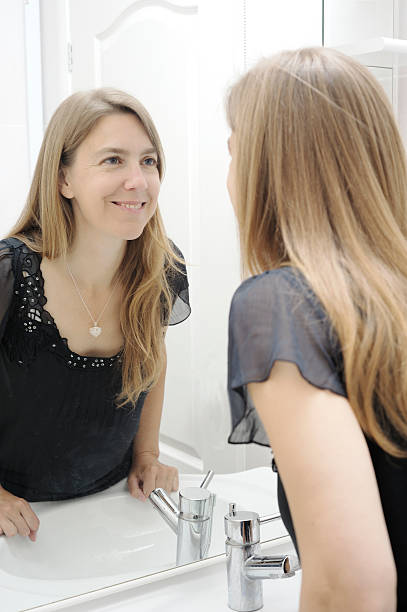 istock Mature woman with positive self image 184116639