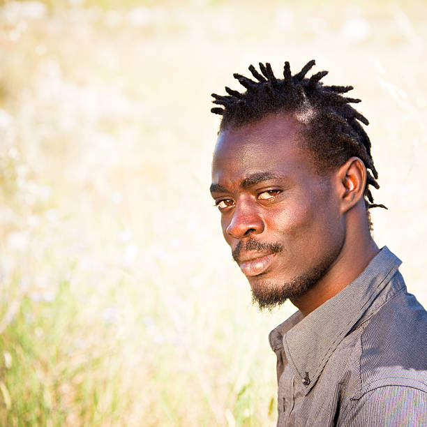 istock Portrait Of An African Man 184116838
