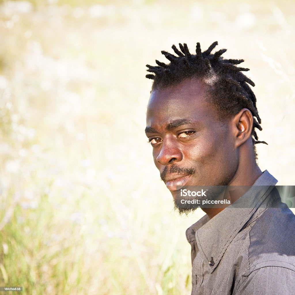 Retrato de um homem africano - Royalty-free 20-24 Anos Foto de stock