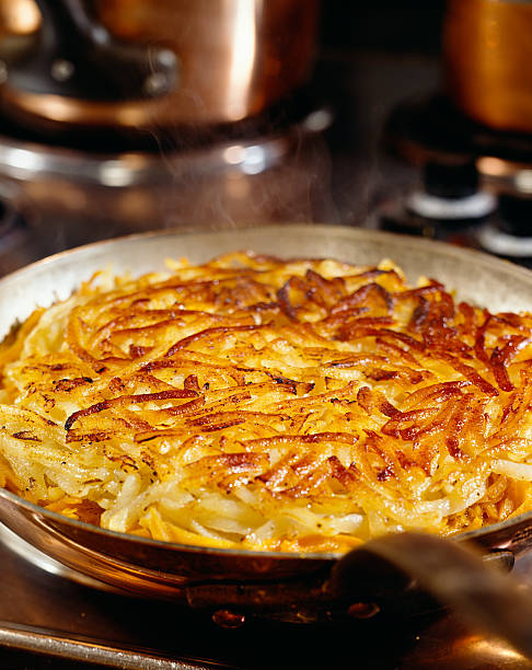 Potato Rösti stock photo