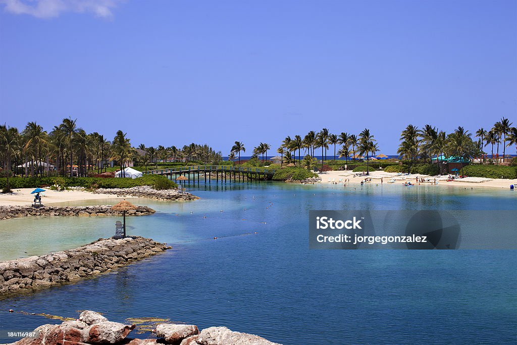 Bahamas vista a la playa - Foto de stock de Bahamas libre de derechos