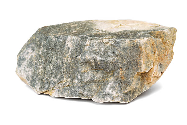 istock A multicolored rock on an isolated white background 184117110