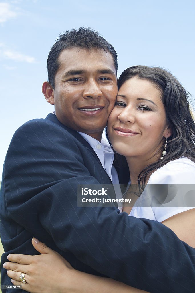 Latin Lovers Love between a man and a woman. Adult Stock Photo