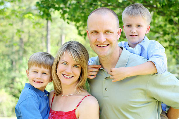 istock Family in the park 184118057