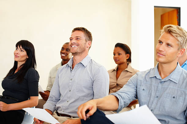 istock Business team listening carefully 184118319