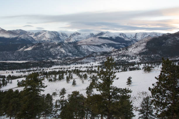 istock Sunset in Rocky Mountain National Park 1841184029