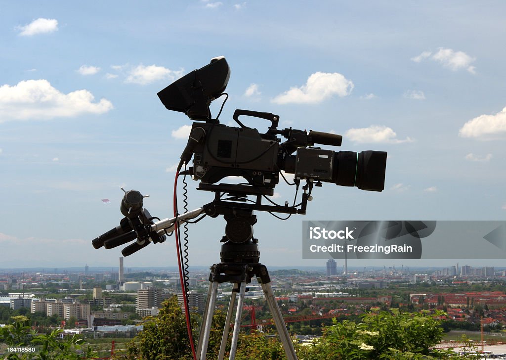 Cámara de televisión - Foto de stock de Industria cinematográfica libre de derechos