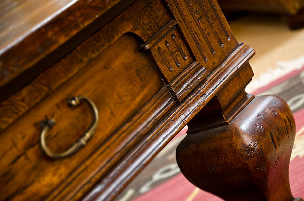 istock Close up of the corner desk 184118719