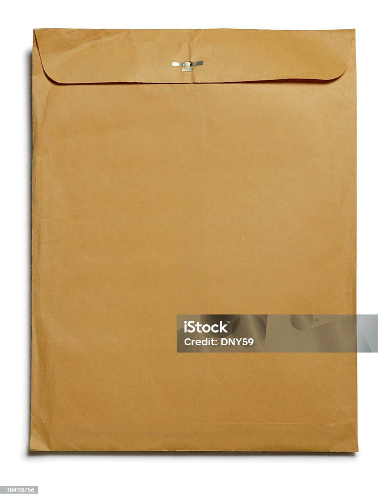 Envelope kraft - Foto de stock de Correio - Correspondência royalty-free
