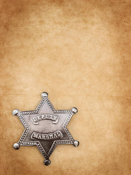 istock Western background with star badge 184119214