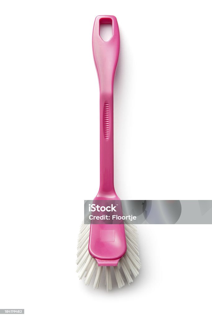 Nettoyage: Brosse à vaisselle - Photo de Brosse à laver libre de droits