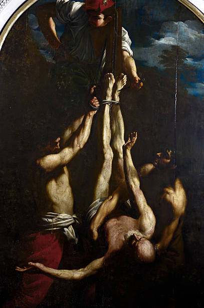 istock Crucifixion of St. Peter 184120261