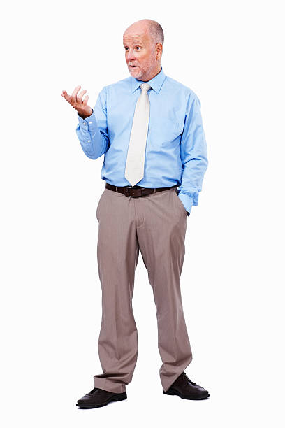 istock Surprised senior business man 184120455