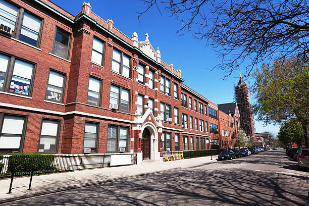istock Saint Benedict Prep School in North Center,  Chicago 184120877