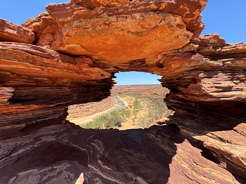 Nature’s Window in Kalbarri, Australia