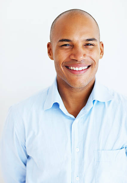 istock Happy male executive smiling at you 184121389