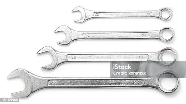 Spanners Stock Photo - Download Image Now - Wrench, Work Tool, Group Of Objects