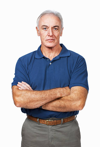 istock Portrait of a senior man standing 184123039