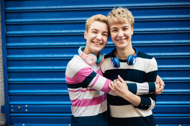 istock Twins spend time together, enjoying each other's company outside 1841240700