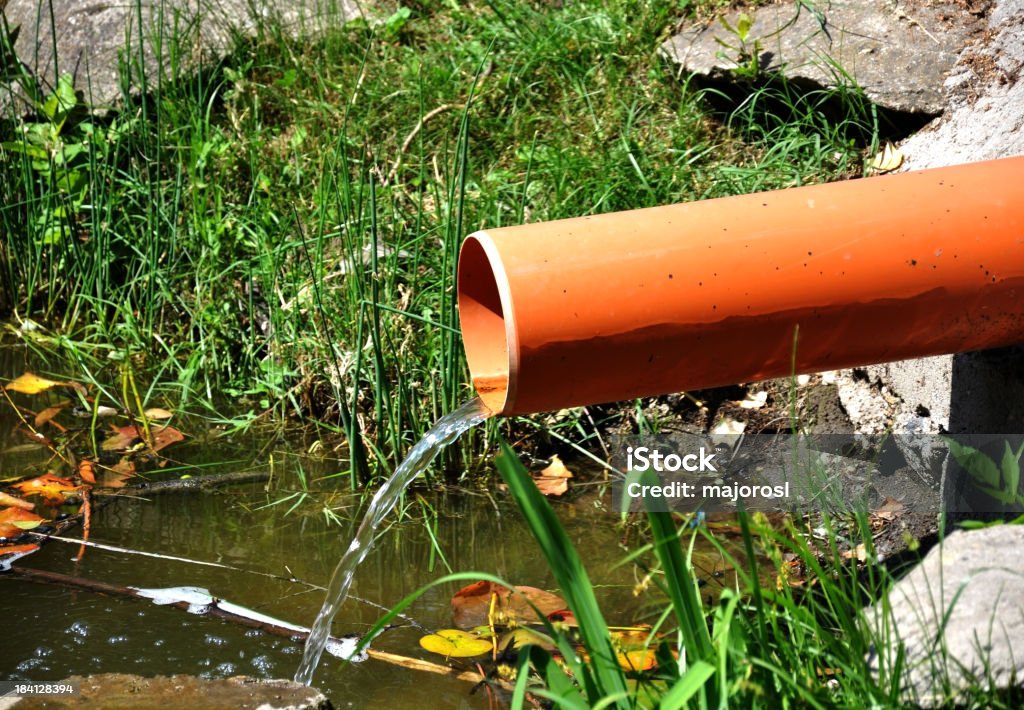 Système d'écoulement des eaux - Photo de Circuler libre de droits