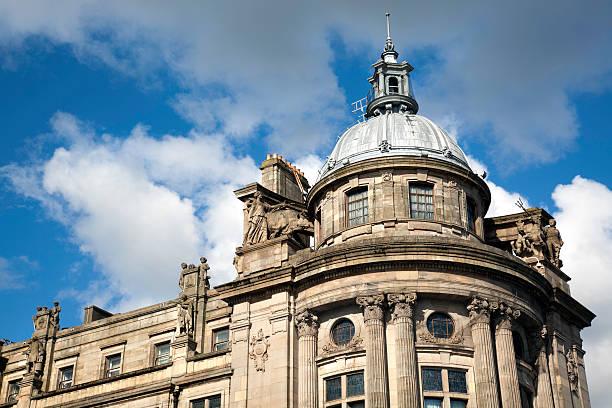 istock Glasgow Clyde Port building, Scotland, 184129386