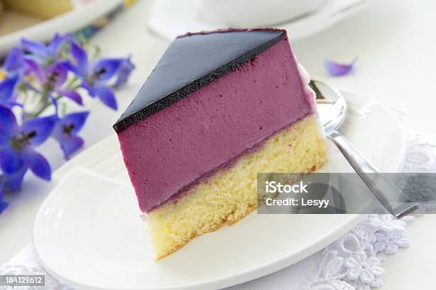 Blueberryyogurt Cake Stock Photo - Download Image Now - Baked, Baked Pastry Item, Berry