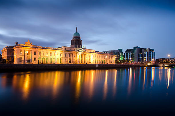 istock The Custom House in Dublin evening hours 184129696