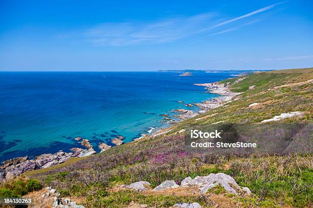 Photo libre de droit de La Colombiebritannique Côte Sud Devon En Angleterre Cristallines De La Mer Soleil De Lété banque d'images et plus d'images libres de droit de Devon