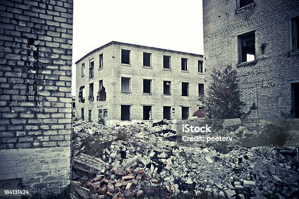 Cidade Fantasma - Fotografias de stock e mais imagens de Abandonado - Abandonado, Anoitecer, Antigo