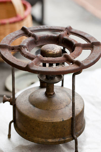 Vintage Very Old Portable Stove Primus Stock Photo Vintage Very Old Portable Stove Primus Stock Photo