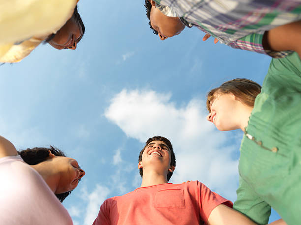 istock Happy group of friends 184132390