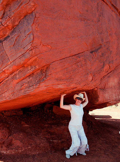 istock Woman in Monument Valley 184132870
