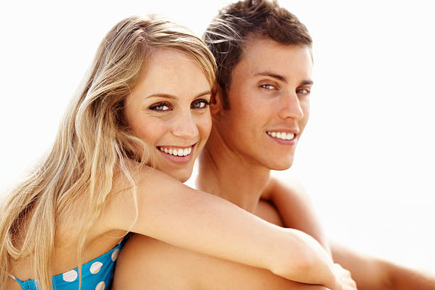 istock Romantic, young couple enjoying outdoors 184133423