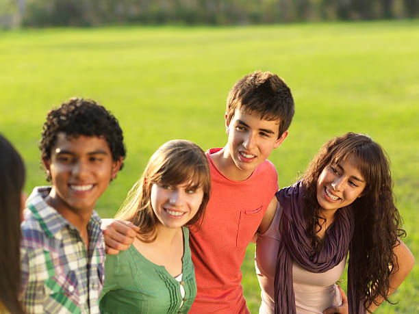 istock Multi-ethnic group of friends 184133463