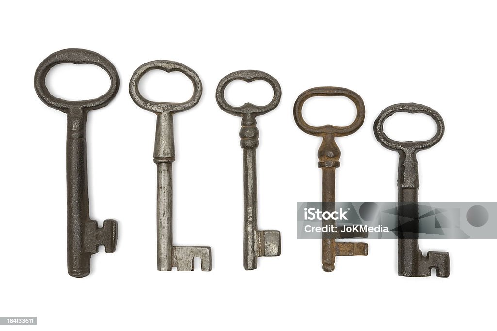 5 늙음 키별 - 로열티 프리 열쇠 스톡 사진