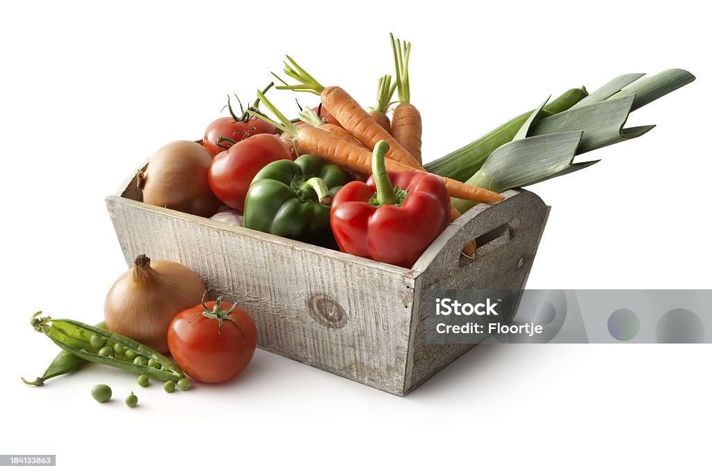 野菜：ネギ、ピーマン、ニンジン、タマネギ、トマトとエンドウ豆 - 野菜のロイヤリティフリーストックフォト