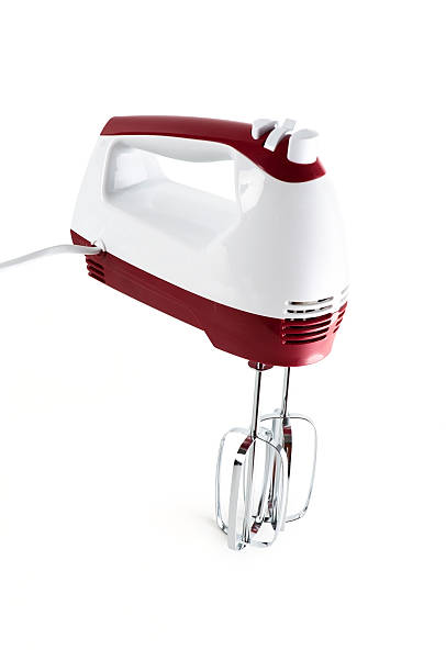 istock Electric food mixer with beaters clipping path 184134788