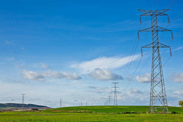 istock Electricity Pylon in the Countryside 184135199